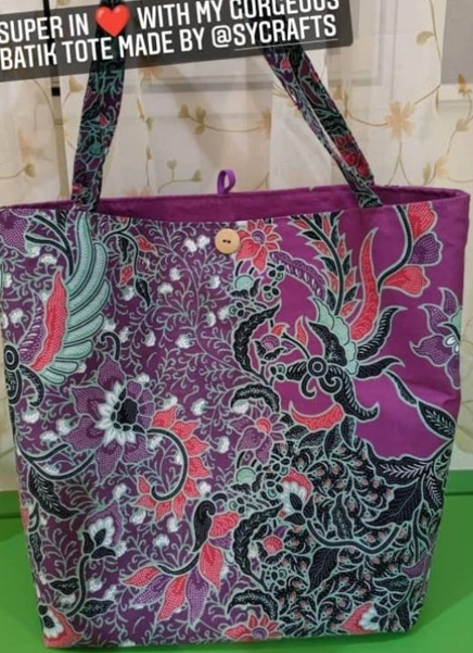 SY Crafts Reversible Tote Bag (L#2)