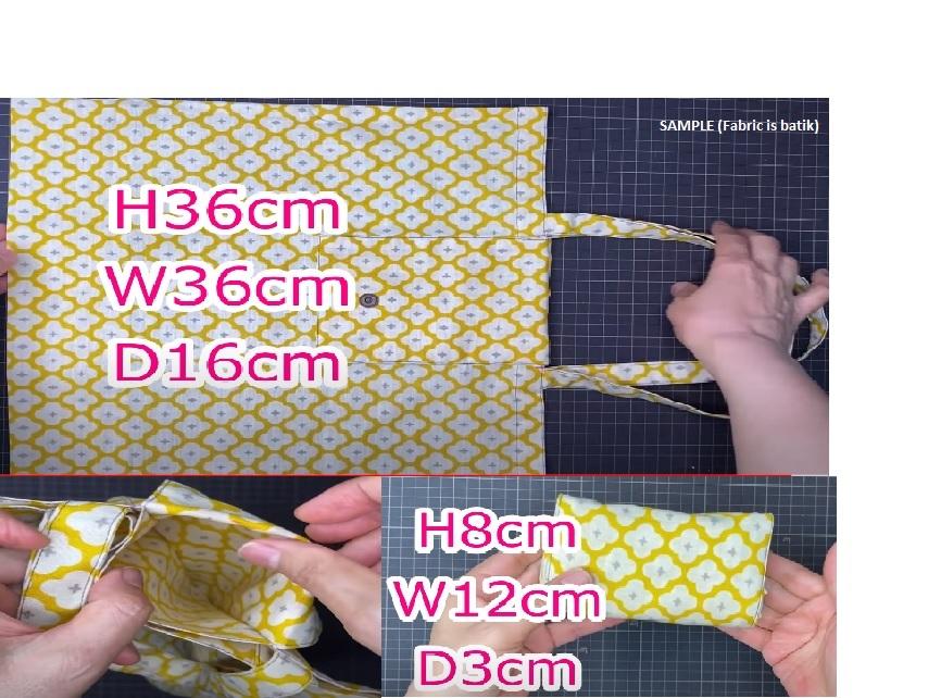 SY Crafts Foldable Grocery Bag