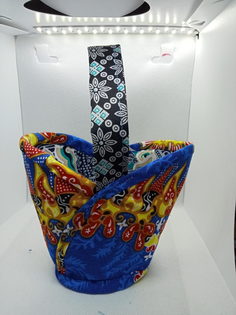 SY Crafts Batik Candy Basket