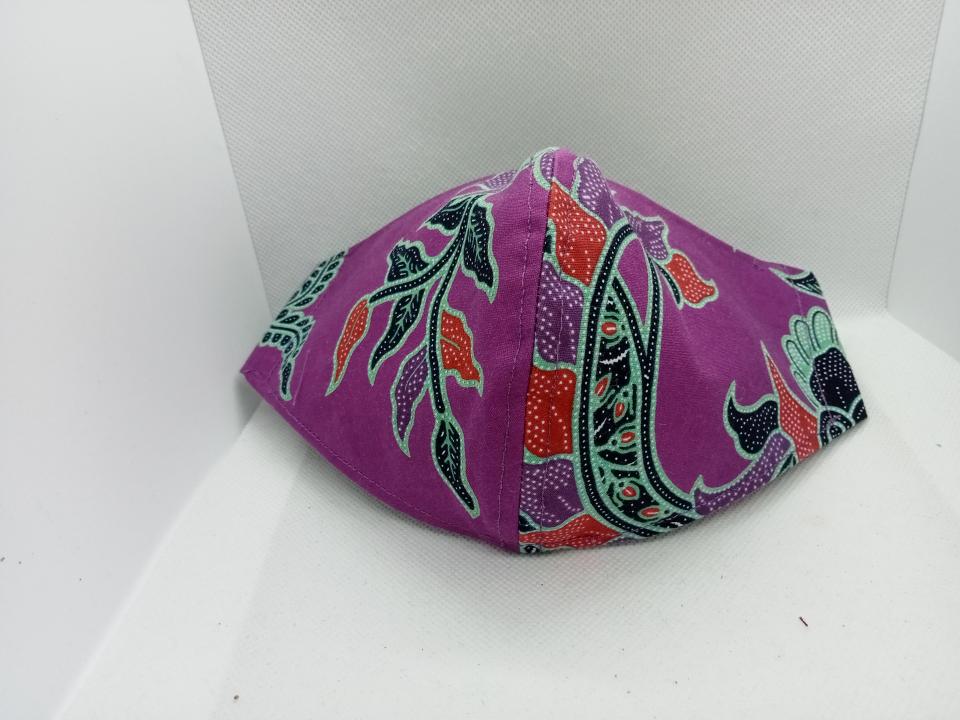 SY Crafts 4-ply Handmade Batik Mask(!#11)