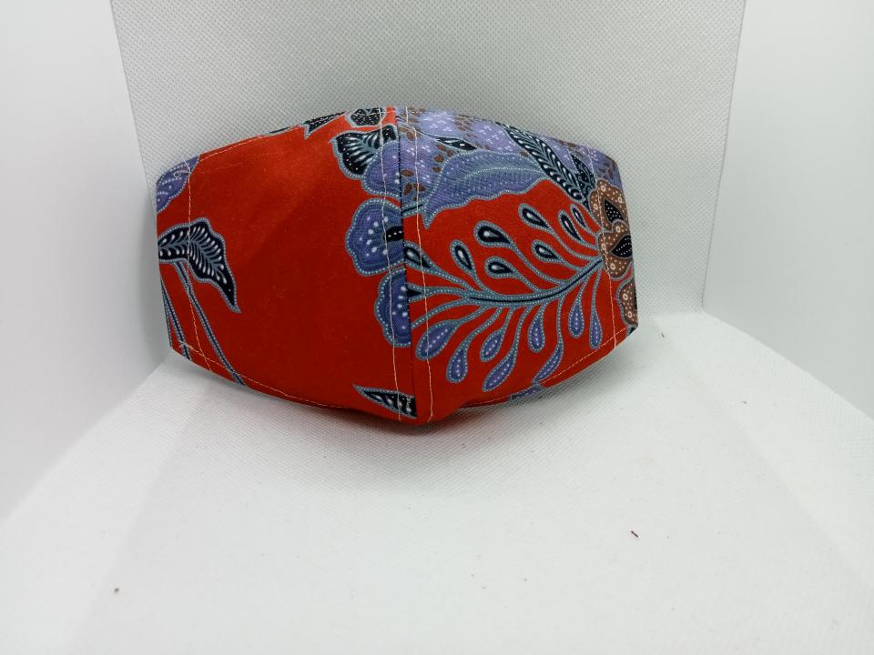 SY Crafts 4-ply Handmade Batik Mask (A#13)